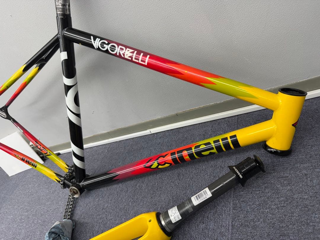 CINELLI VIGORELLI フレーム、フォーク、BBのみ　ジャンク品