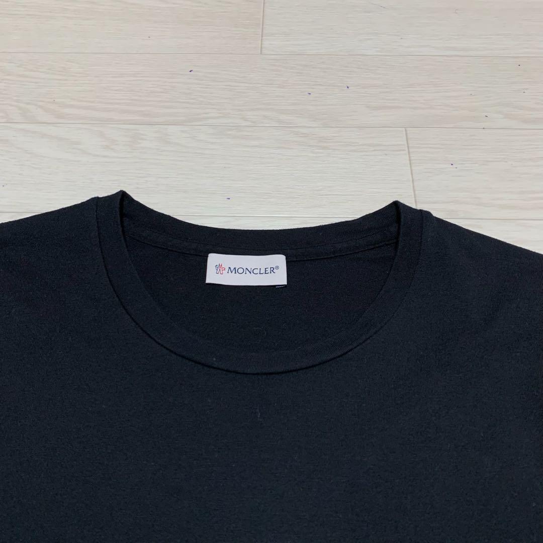 〔美品〕MONCLER レディース　ロンT ブラック 長袖Tシャツ 5S53