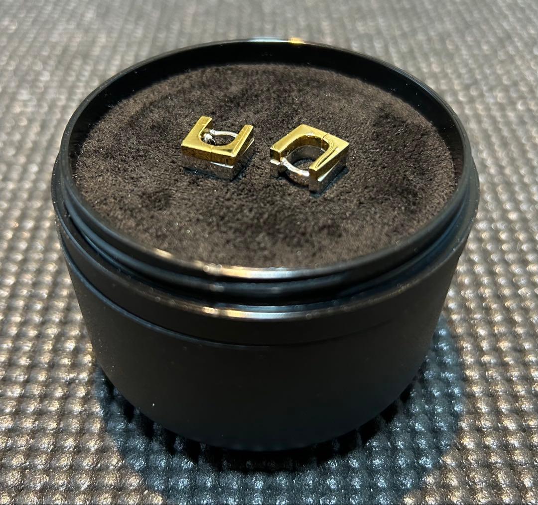 【未使用級】トムウッド/ステップハギーデュオ/シルバー/ゴールド/ピアス