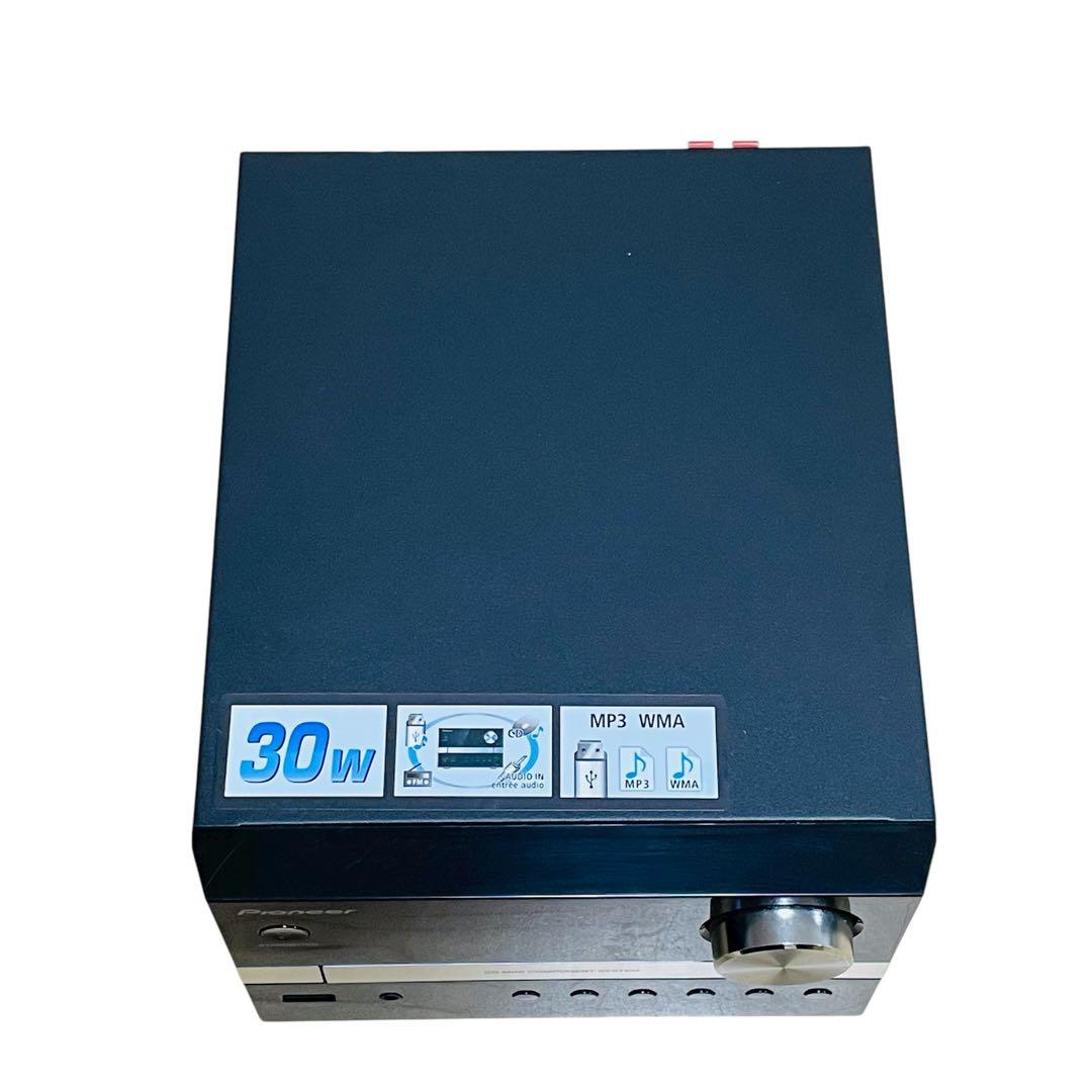 【良品】PioneerパイオニアCDミニコンポ X-EM22 リモコン付