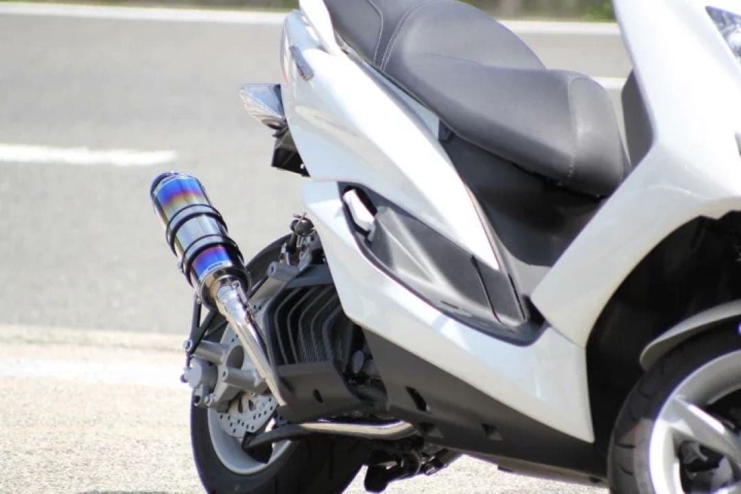 HMS ヤマハ マジェスティS (SG28J) SSB ブルーマフラー