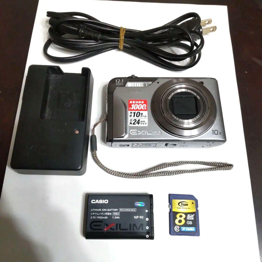 CASIO EXILIM・ EX-H10・ コンパクトデジタルカメラ・動作品