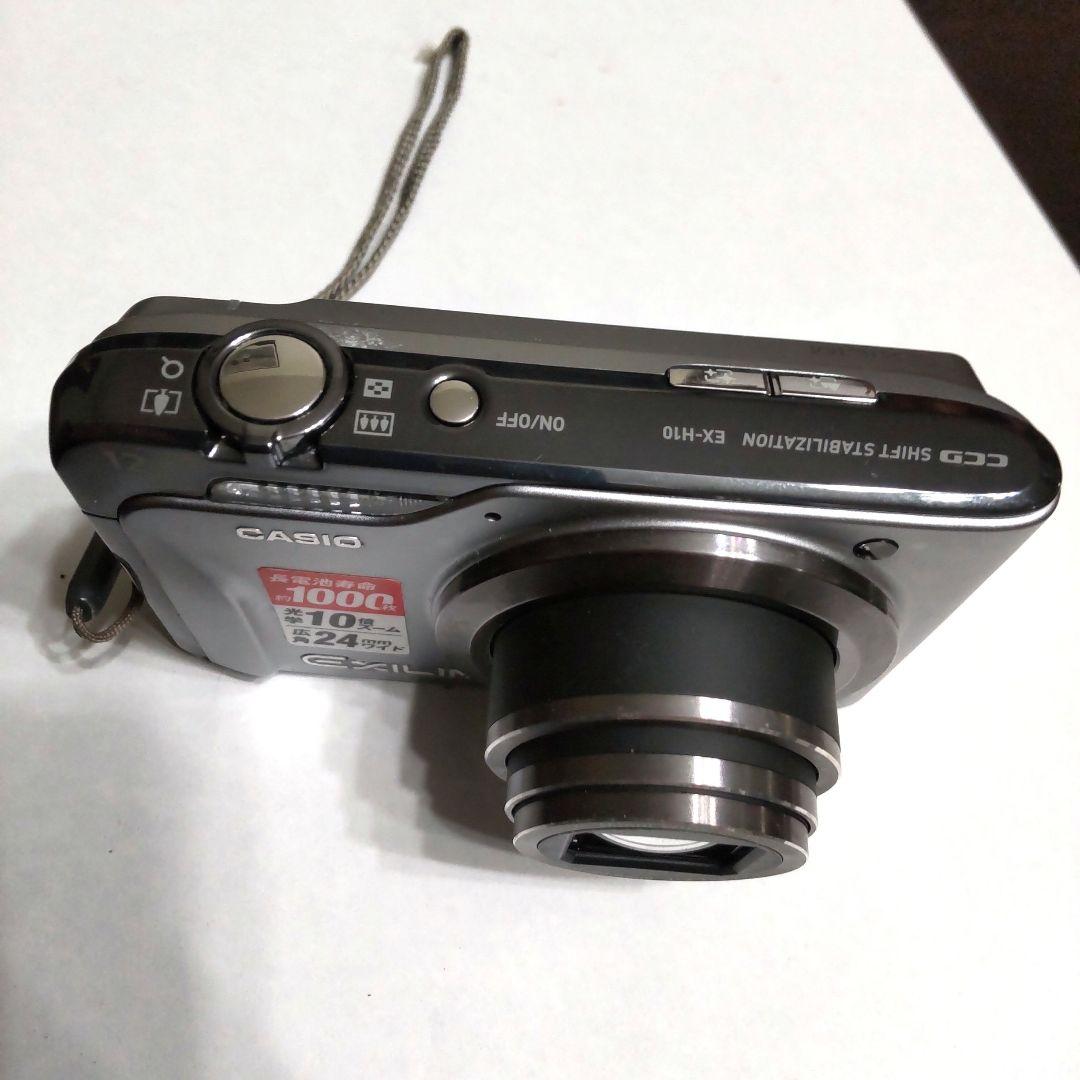 CASIO EXILIM・ EX-H10・ コンパクトデジタルカメラ・動作品