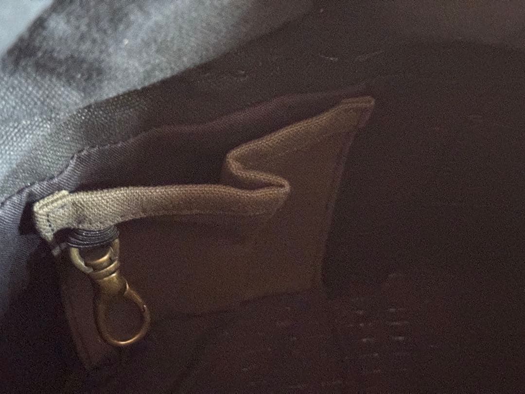 ebagos エバゴス　チューリップ　カゴバッグ　カゴ　黒革