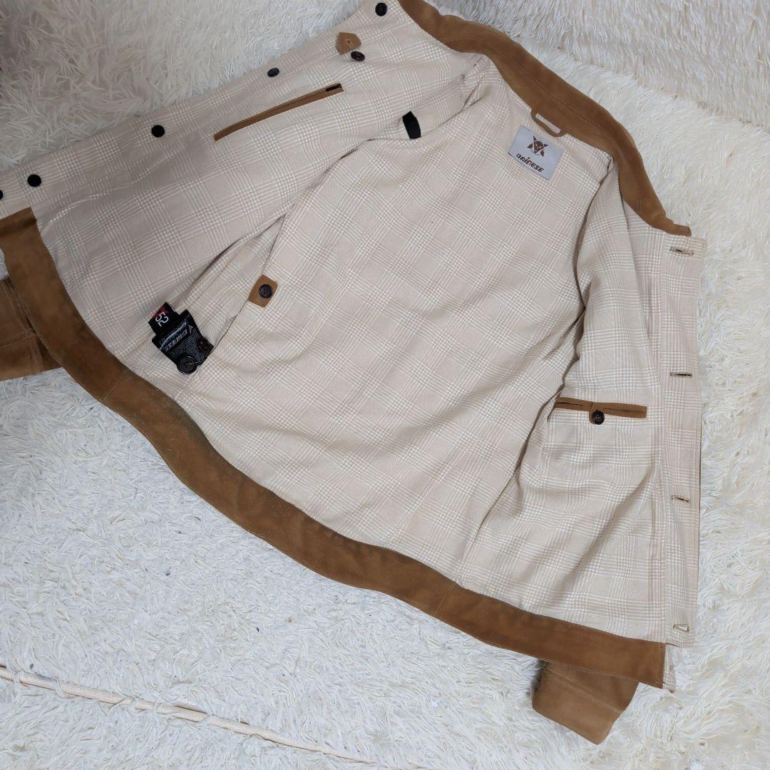 ダイネーゼ 36060コレクション バイク レザージャケット ブラウン サイズL