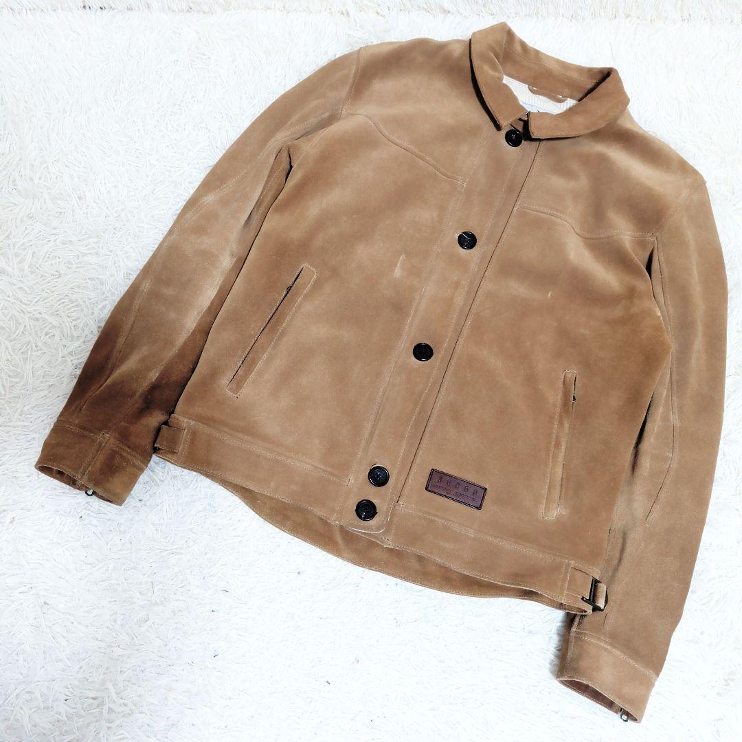 ダイネーゼ 36060コレクション バイク レザージャケット ブラウン サイズL