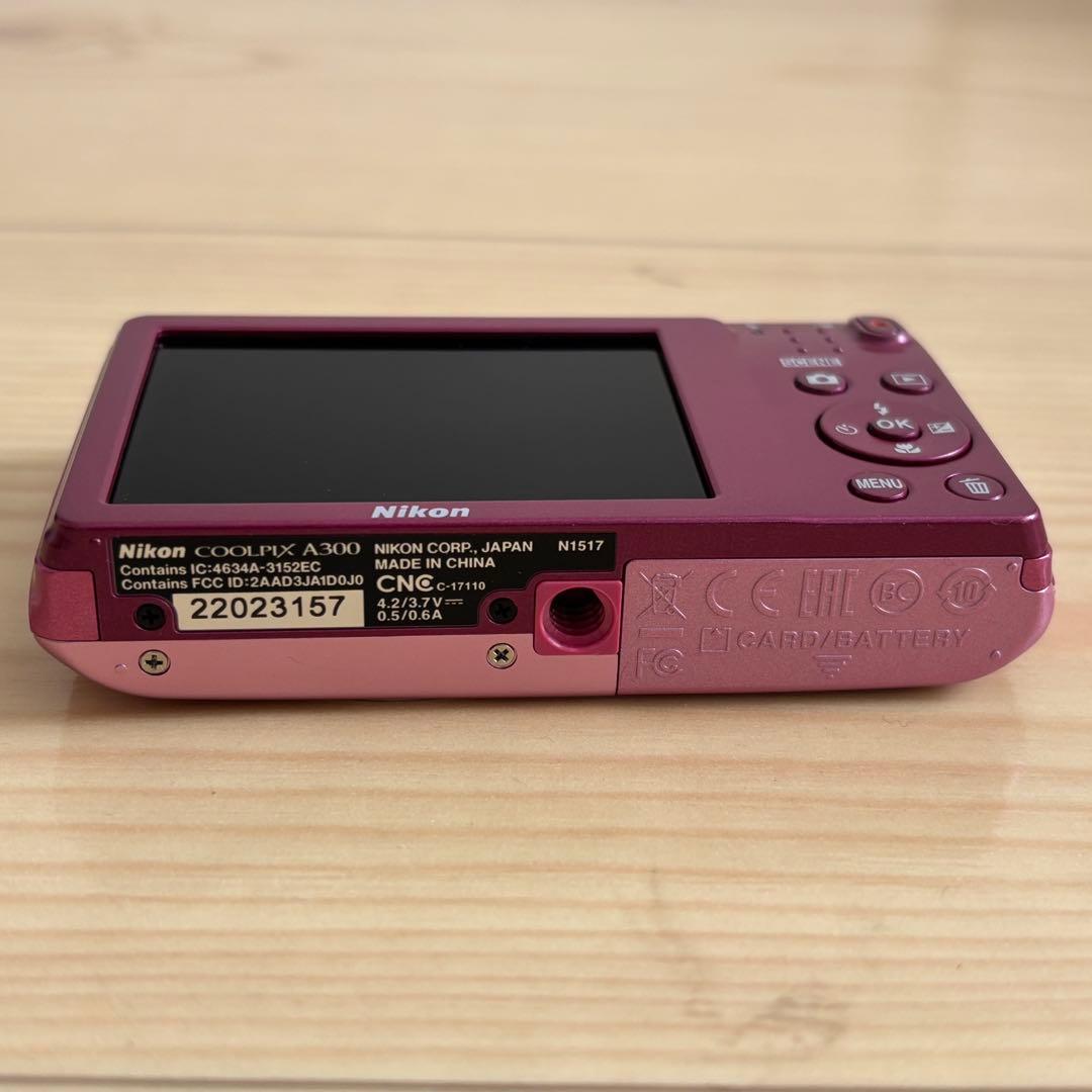 【美品】　Nikon COOLPIX A300 pinkピンク ニコン　ジャンク