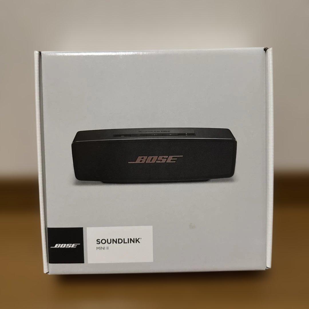 Bose soundLink　Mini Ⅱ ブラックカッパー