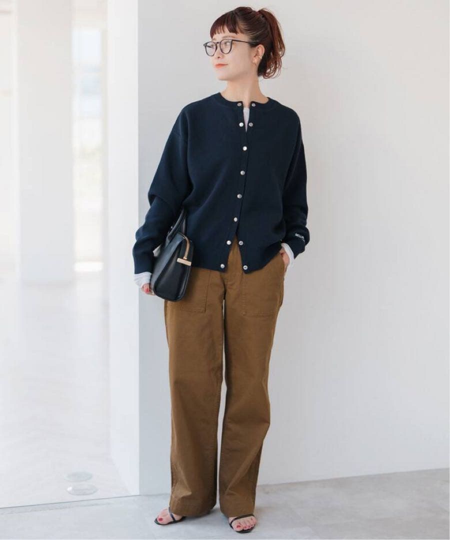 未使用タグ＊Spick & Span ルーズベイカーパンツ キャメル 36