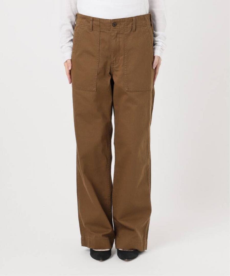 未使用タグ＊Spick & Span ルーズベイカーパンツ キャメル 36