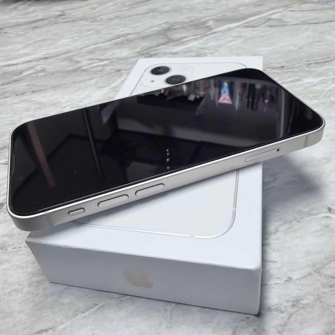 バッテリー98% iPhone13 mini 256GB ホワイト SIMフリー