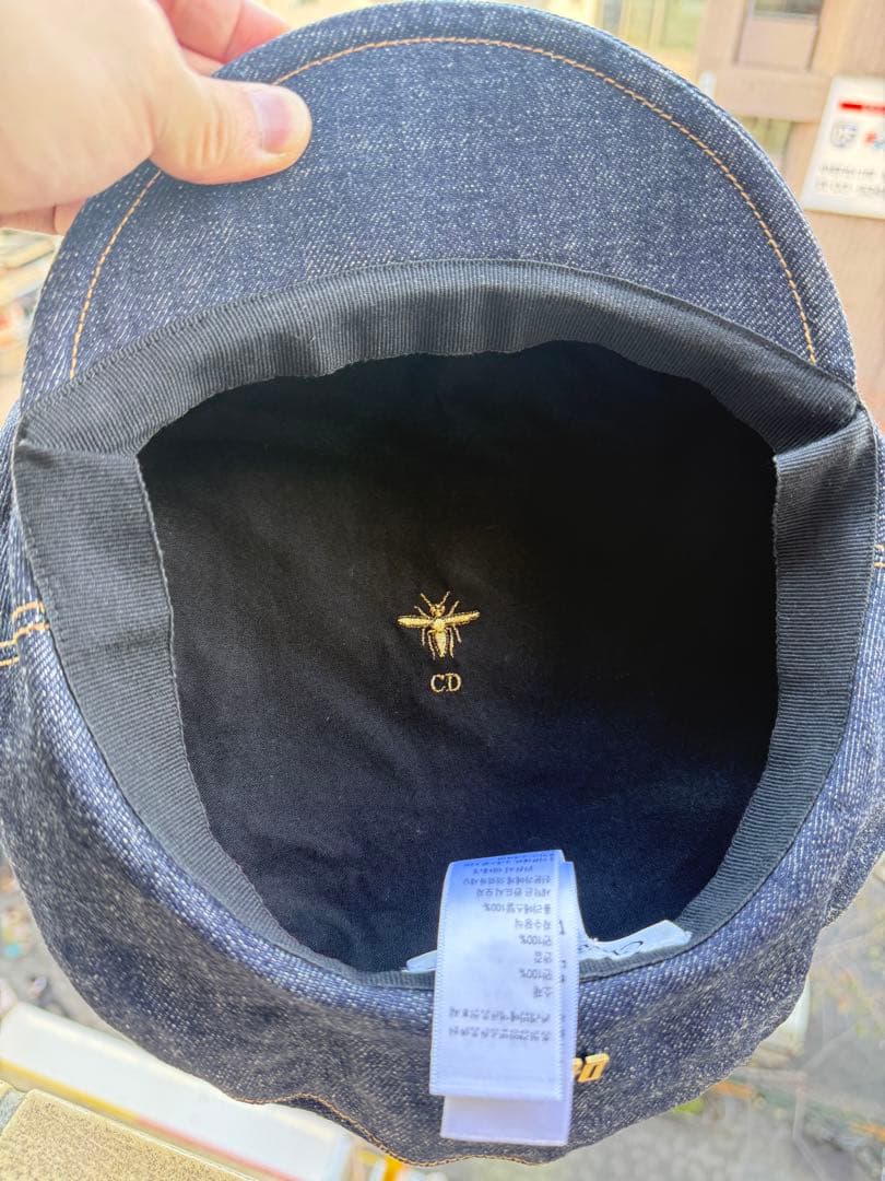 希少 美品　♡ Dior キャスケット　デニム　帽子　58サイズ