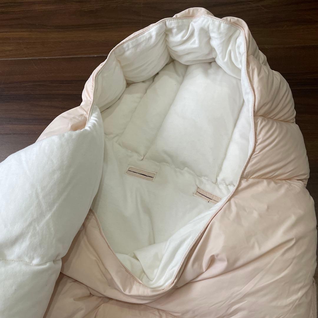 【美品】【値下げ】MONCLER フード付きダウンブランケット