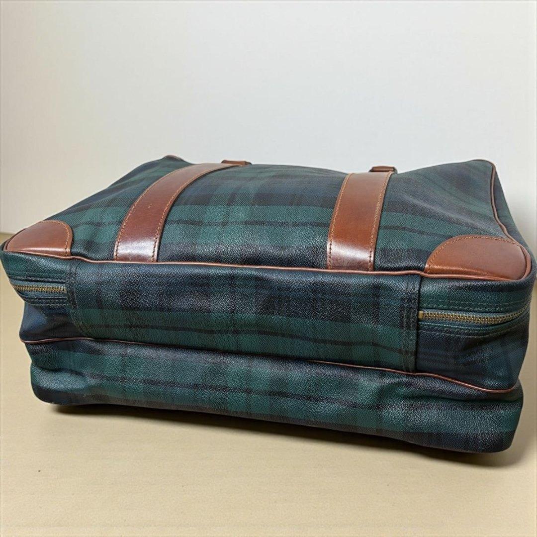 希少 90S POLO RALPH LAUREN トラベルバッグ PVC レザー