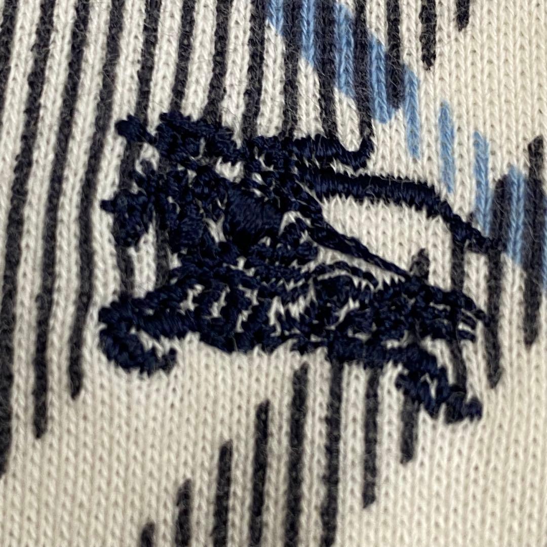 希少★バーバリーブルーレーベル ジップアップパーカー ノバチェック ロゴ刺繍38