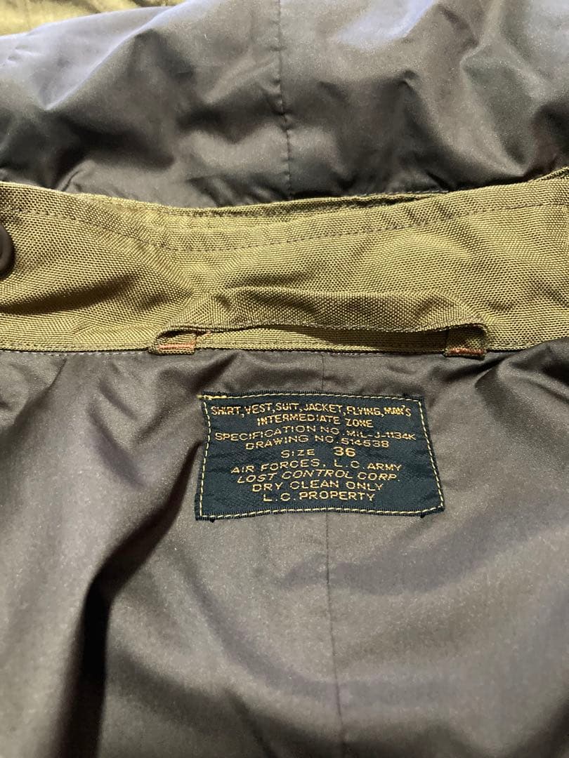 ロストコントロール　モッズコート　M65