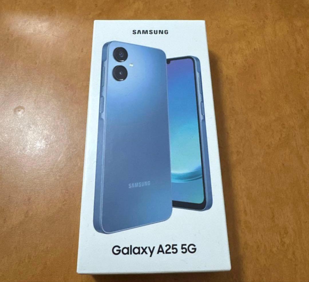 Samsung Galaxy A25 5G 青色 本体SIMフリー