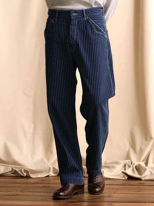 Schott Perfecto Jeans ストライプデニム