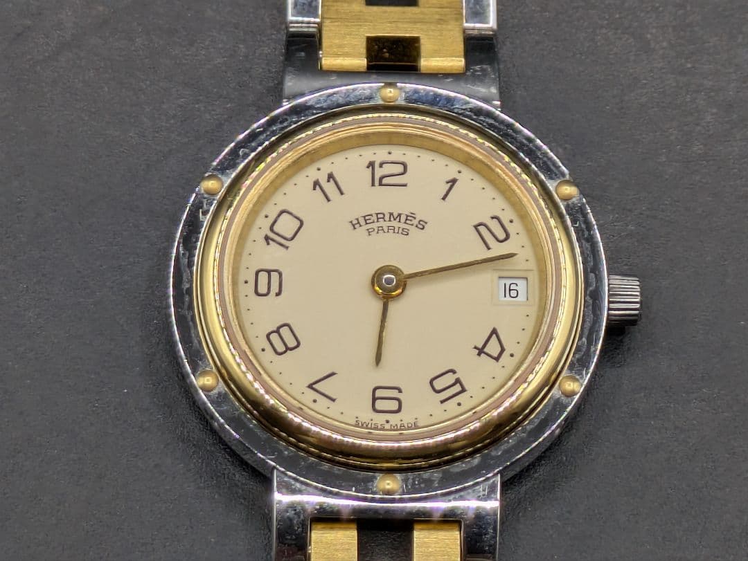 tohasyu【電池交換済み】 HERMES クリッパー レディース