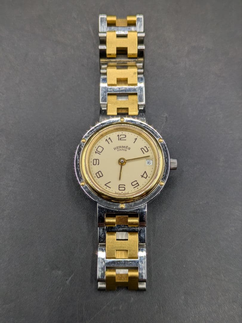 tohasyu【電池交換済み】 HERMES クリッパー レディース