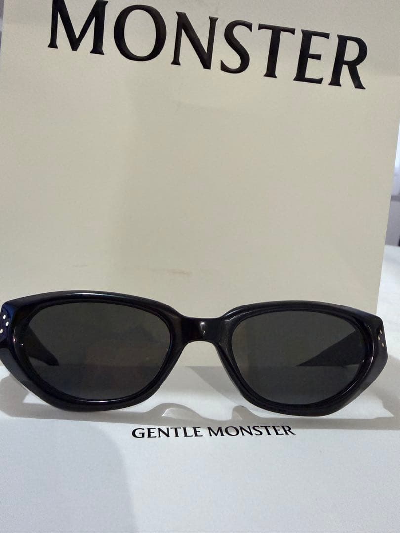 MONSTER ブラック サングラス ケース付き