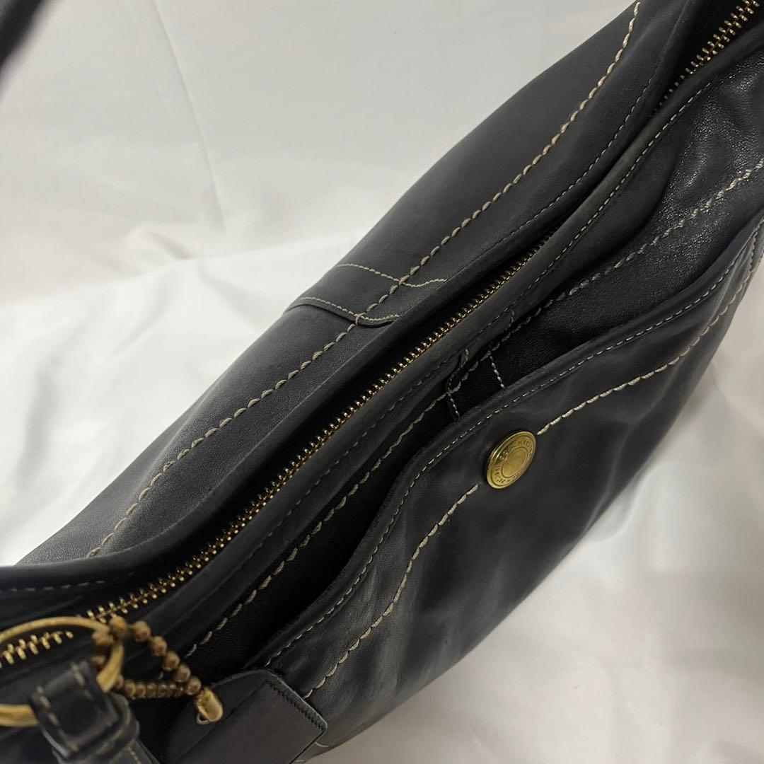 ✨極美品✨　coach ハンドバッグ　ミニバッグ　レザー　ブラック