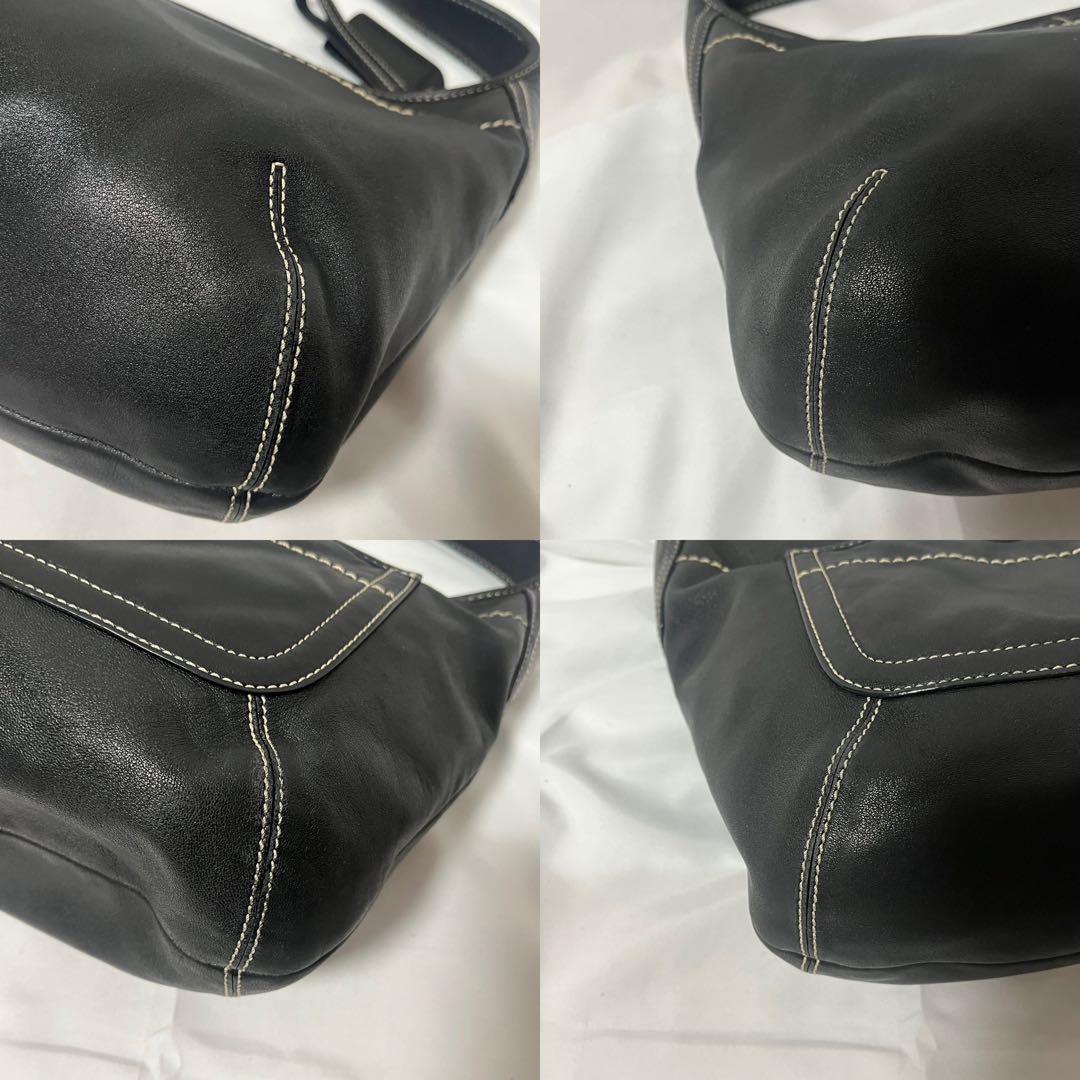 ✨極美品✨　coach ハンドバッグ　ミニバッグ　レザー　ブラック