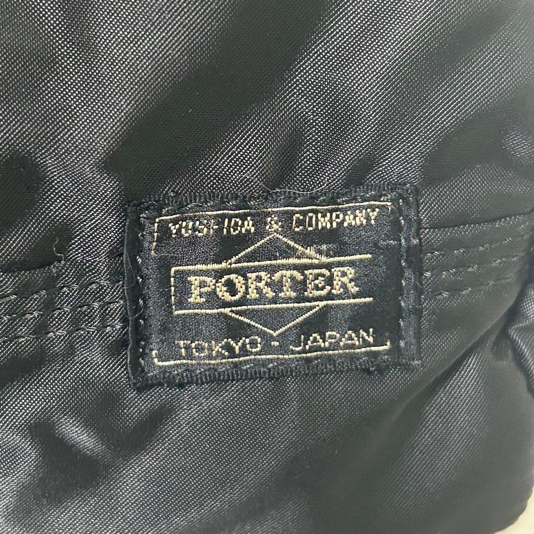 【美品✨人気商品/タンカー】ポーター　ドラムバッグ　ミニボストン　ブラック　S