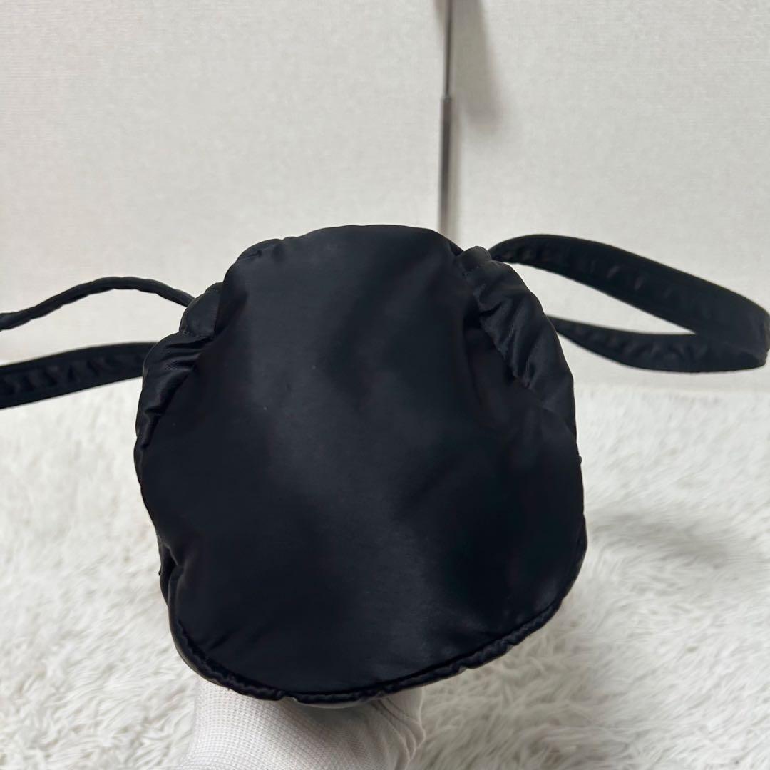 【美品✨人気商品/タンカー】ポーター　ドラムバッグ　ミニボストン　ブラック　S