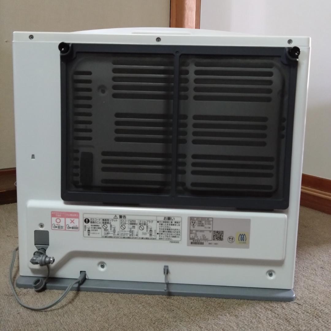 【美品】ノーリツ GFH-4005S-W5 ガスヒーター 都市ガス用5ｍホース付