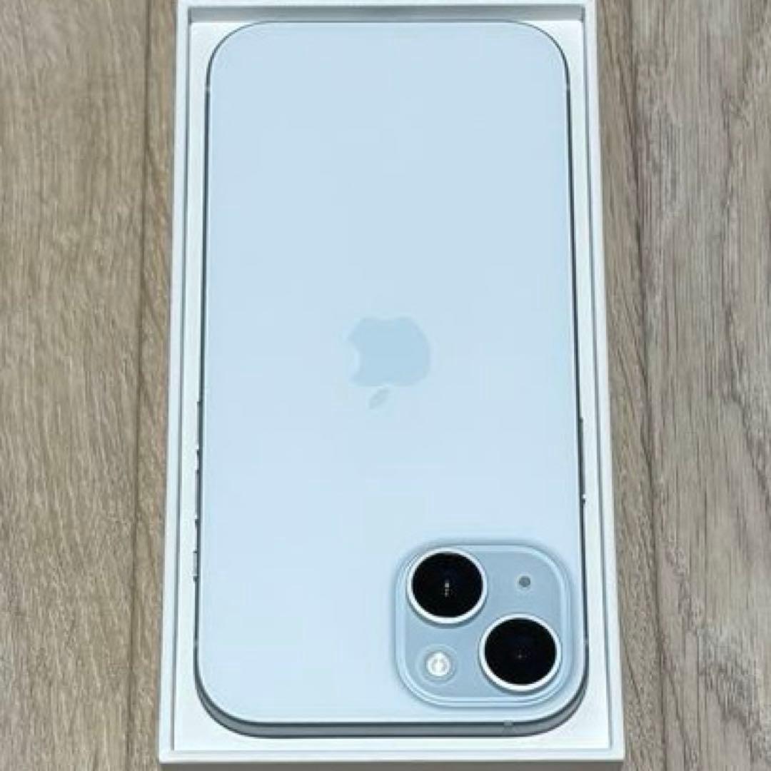 新品近いバッテリー容量100% iPhone15 128GB SIMフリー 本体