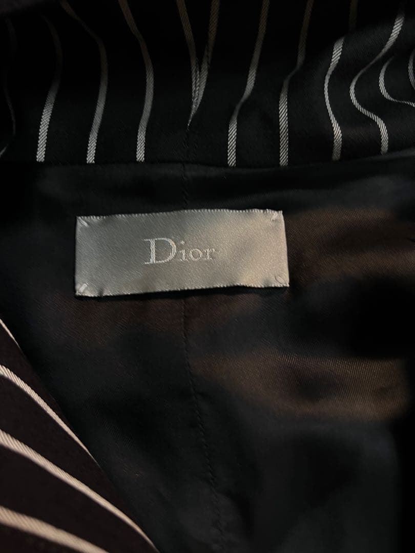 Dior Hommeクリス期09awストライプベスト