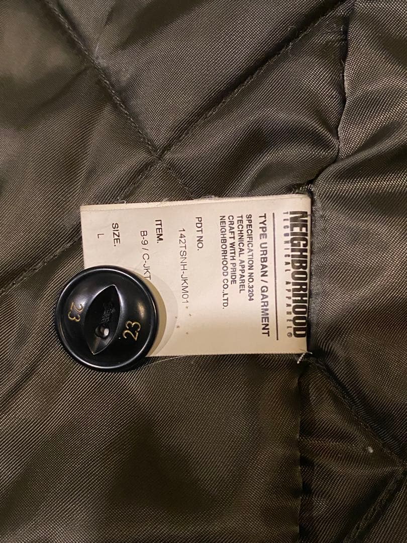 ネイバーフッド　neighborhood B-9 ミリタリージャケット　フライト