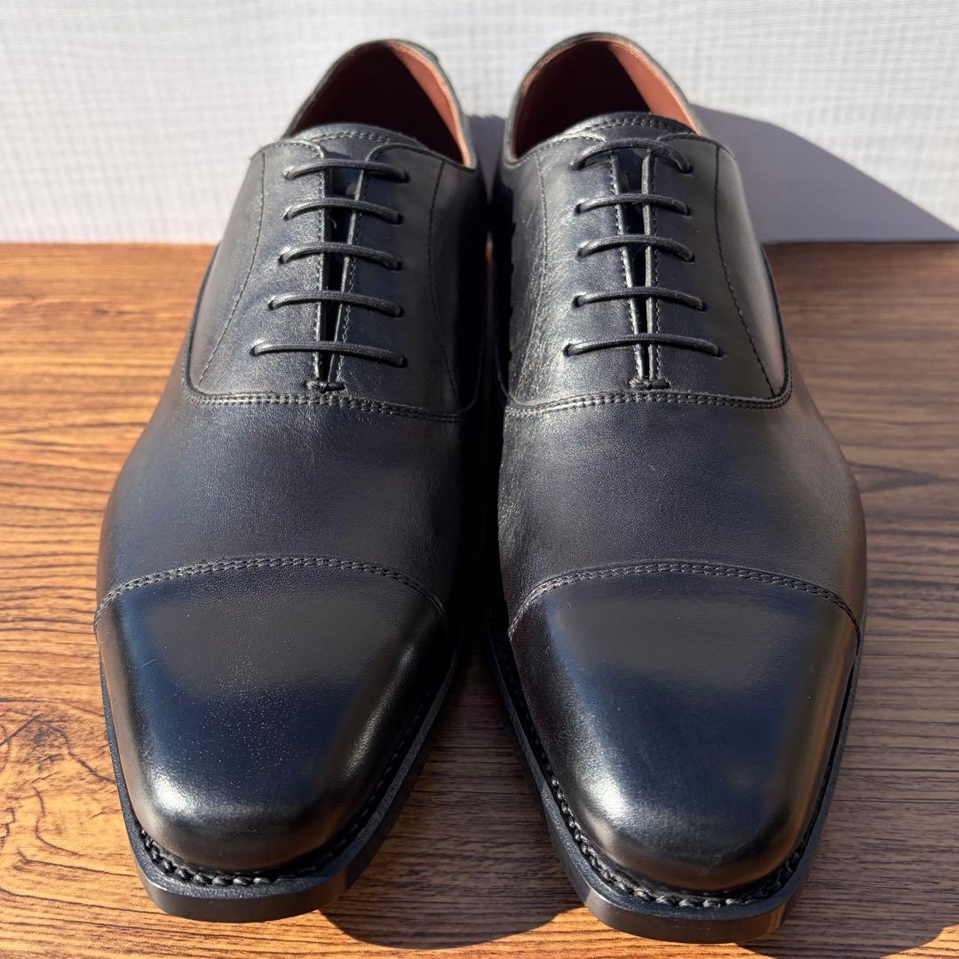 【展示品】ユニオンインペリアル ストレートチップ US8.5 ブラック 内羽根