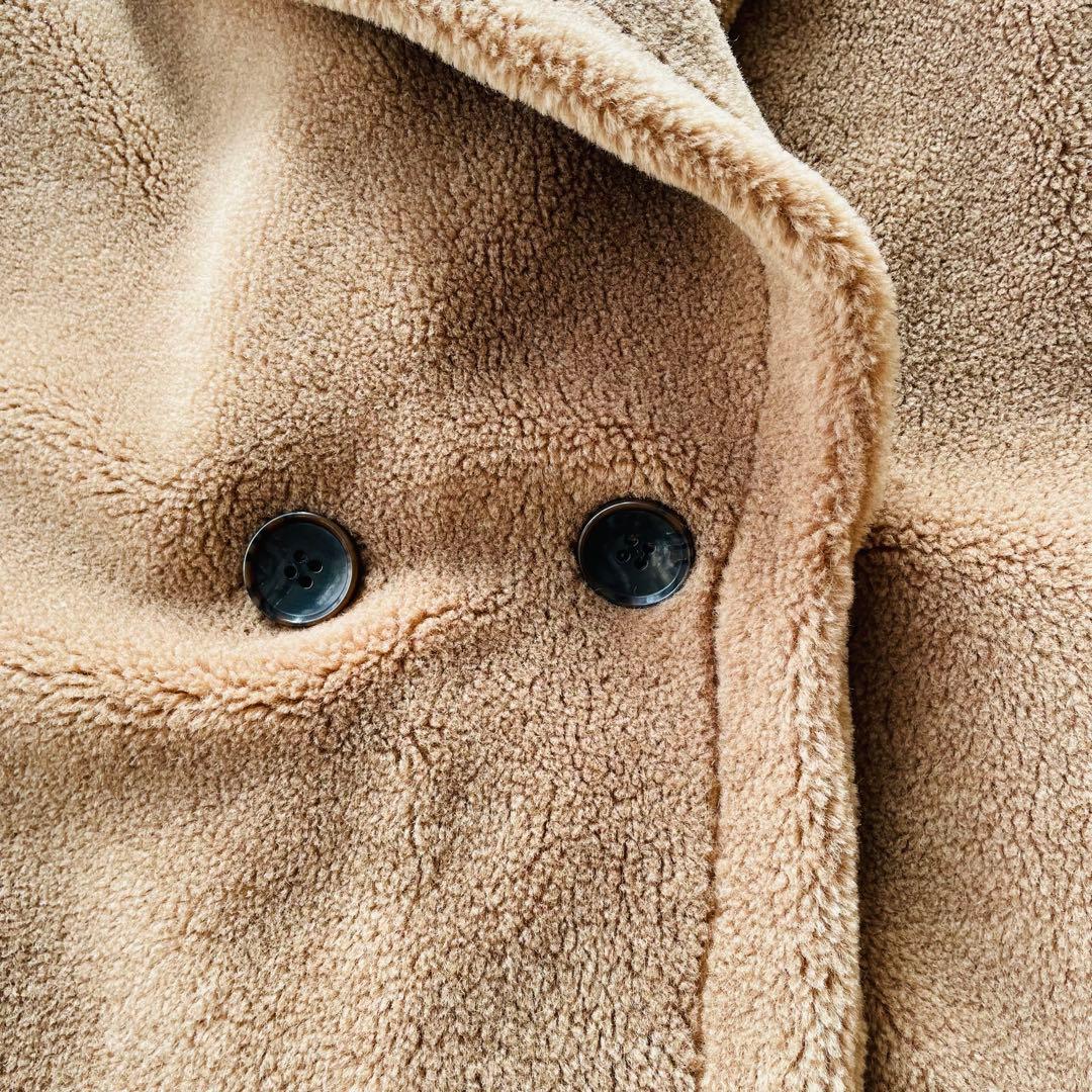 LOUNIE ルーニー　ダブルブレスト　ロングコート　ジレ　38 Mサイズ