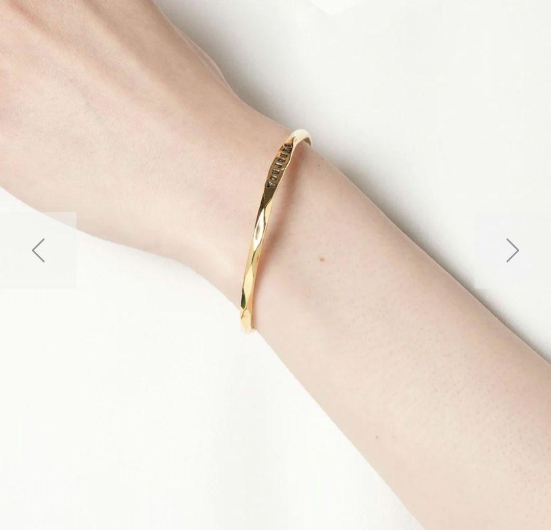 ほぼ新品☆SERGE THORAVALバングル18k(TOUJOURS いつも)