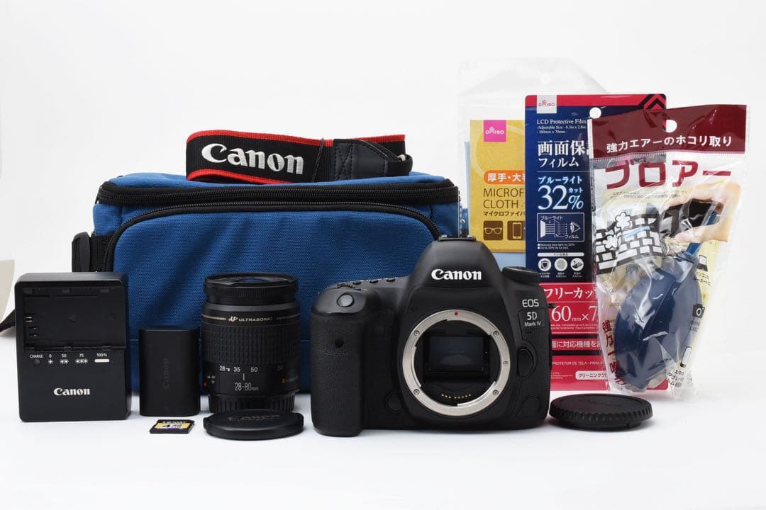 高画質/Canon EOS 5D Mark IV標準レンズセット
