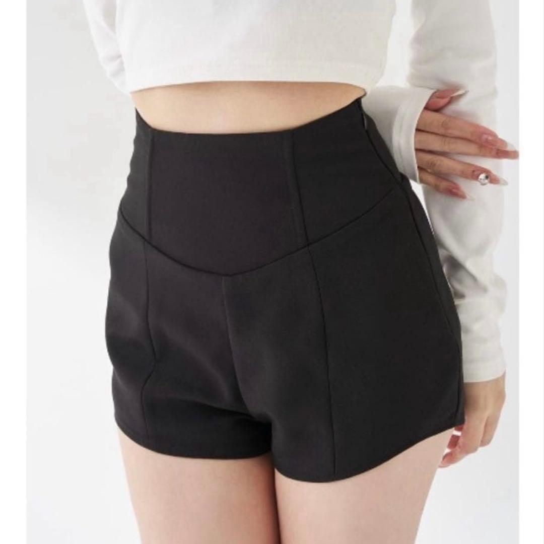 Darich 美シルエットショートパンツブラックfree 新品未使用タグ付き