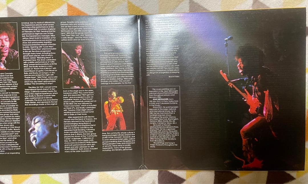 ジミ・ヘンドリックス - エレクトリック・レディ・ランド + 炎のライブ　美品