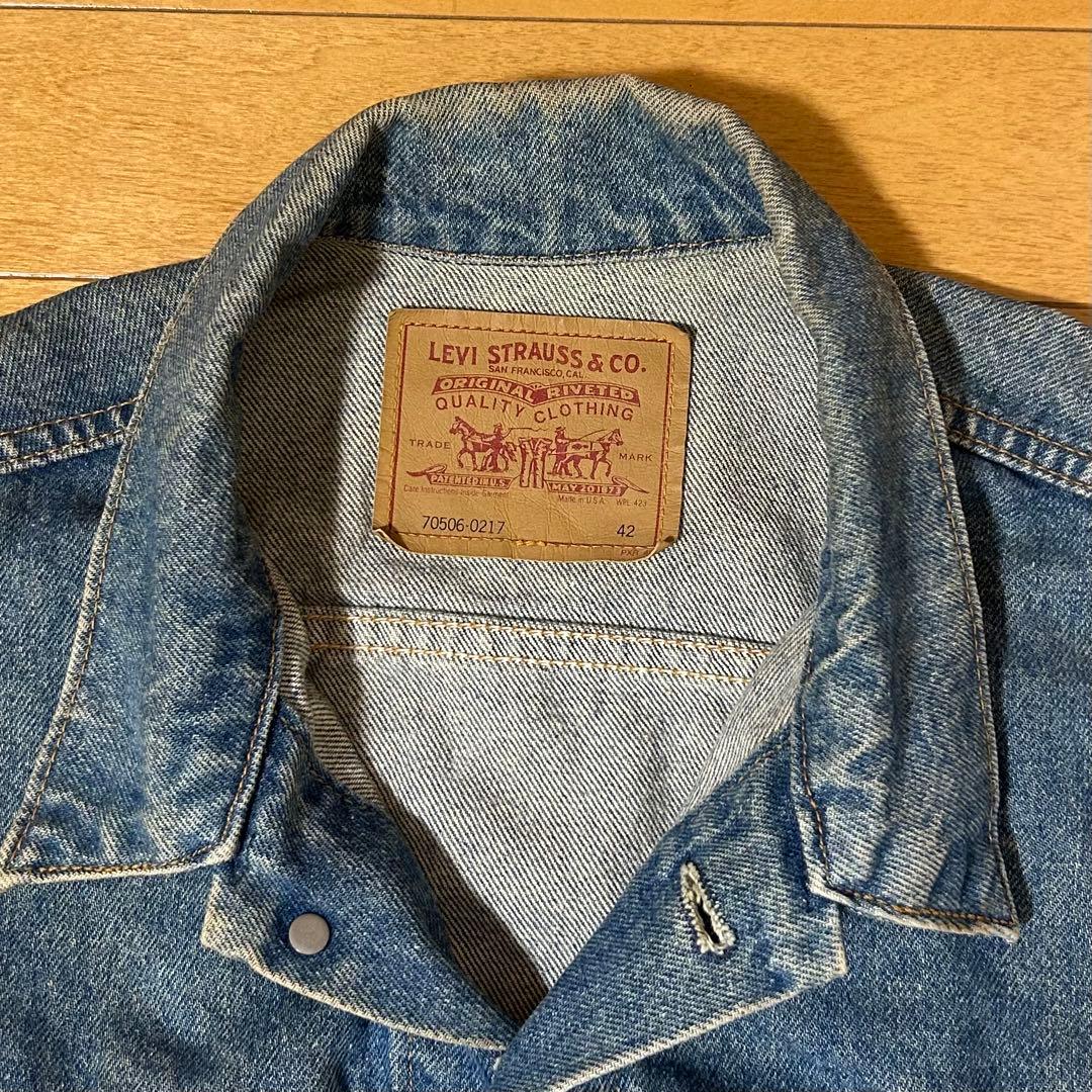 USA製 Levi's リーバイス デニム ジャケット Gジャン アウター