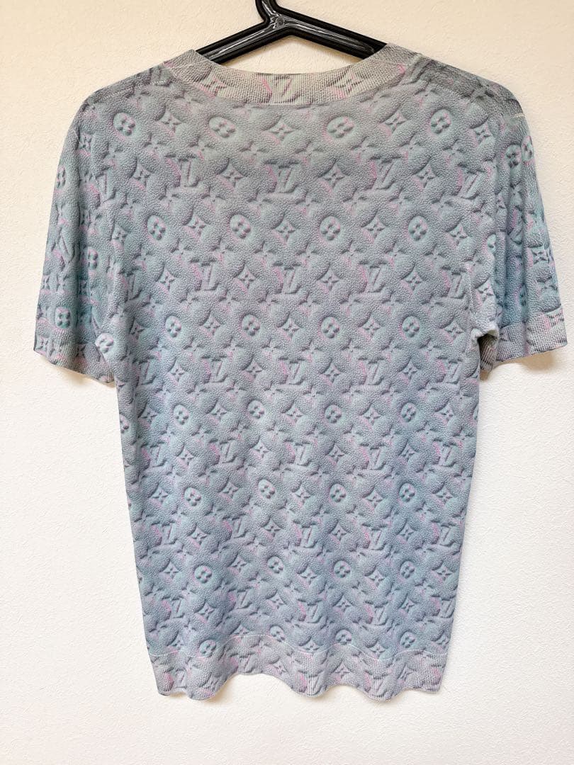 LOUIS VUITTON ロゴ柄 半袖Tシャツ M