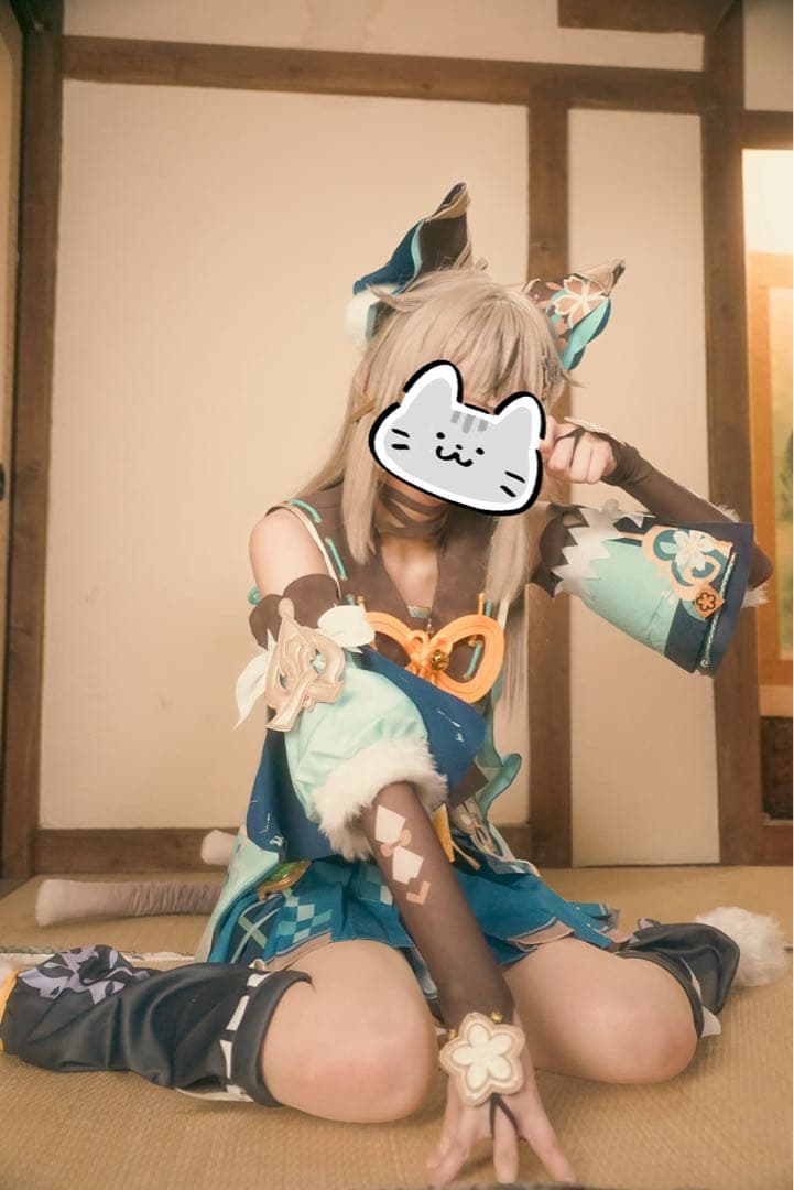 原神 綺良々 コスプレ フルセット