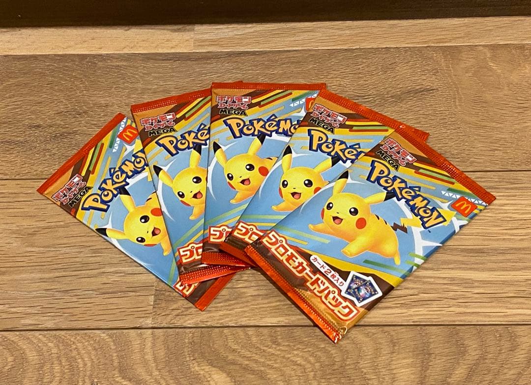 【未開封】ポケモンカードMEGA プロモカードパック ハッピーセット5パック！
