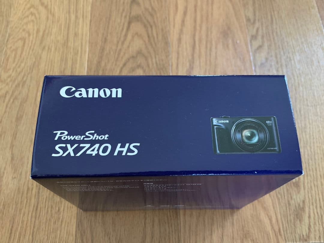 キヤノン SX740HS POWERSHOT ブラック デジタルカメラ 新品
