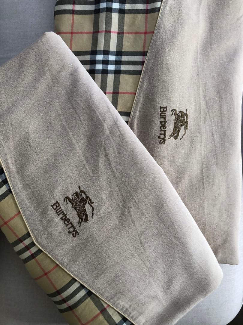 B urberrys 掛け布団カバーノバチェック柄二枚