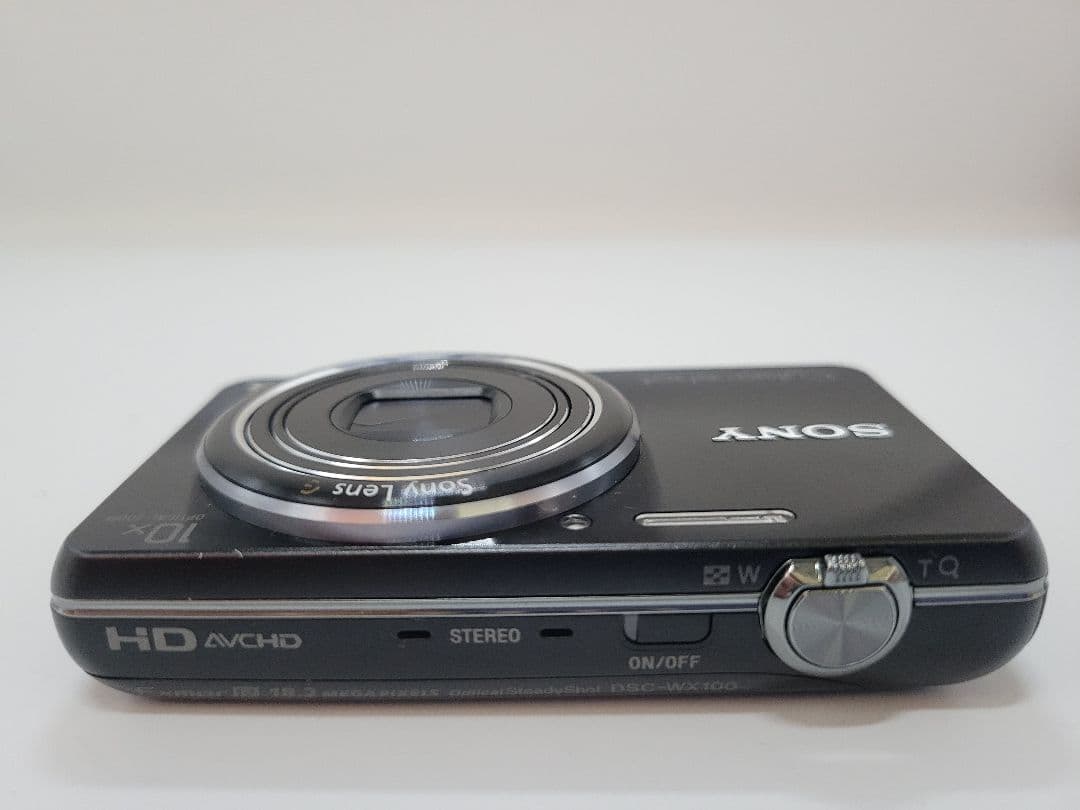 SONY Cyber-shot DSC-WX100 ブラック 動作良好 美品