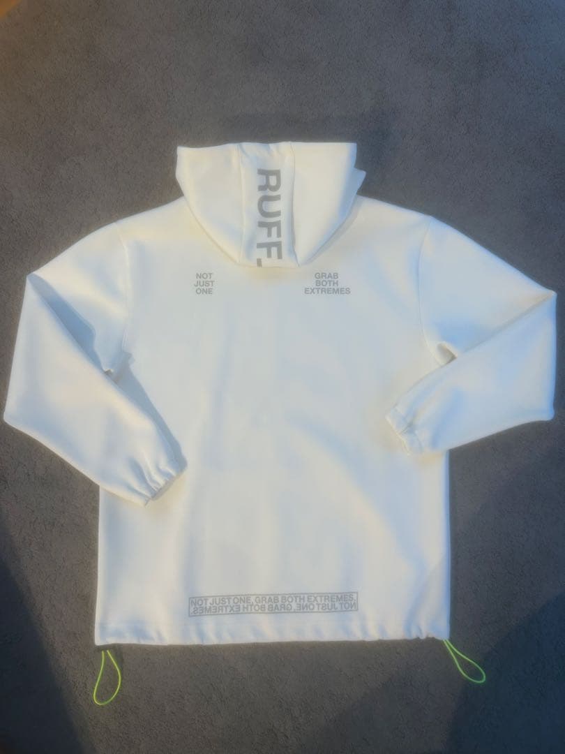 RUFFLOG ユニセックスボンディングパーカー