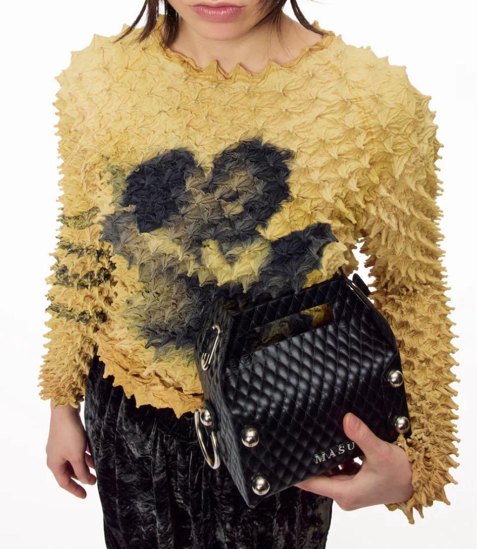 トップス 25aw MASU SPIKY ANGEL TOPS YELLOW 48