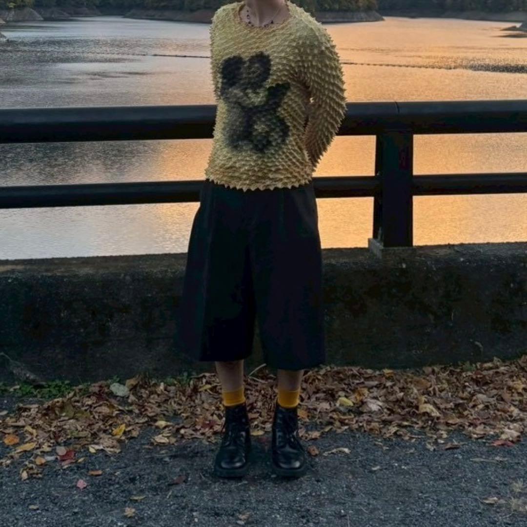 トップス 25aw MASU SPIKY ANGEL TOPS YELLOW 48