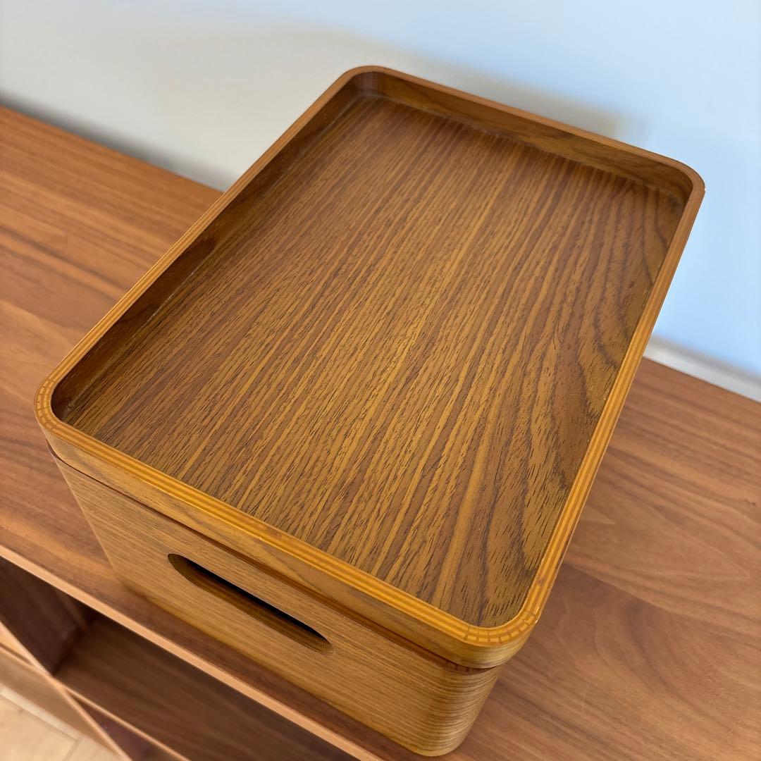 【くるりん】スタッキングシェルフセット・５段×２列・ウォールナット材